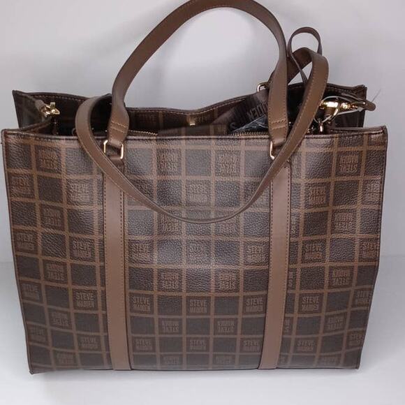 Steve Madden Boliva 3 Piece Set Includes Tote, Crossbody & Wristlet - New - Picture 4 of 10